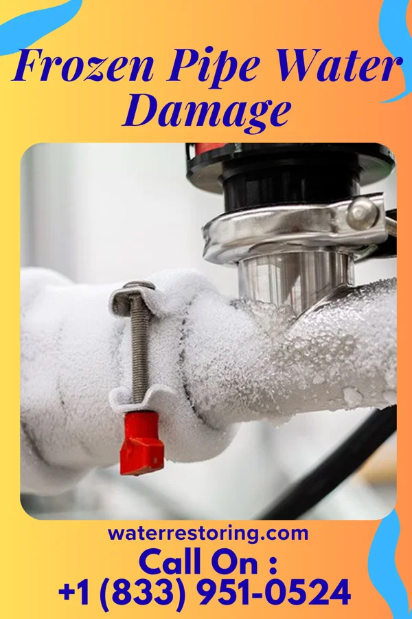 Frozen Pipe Water Damage in Centerville, SD